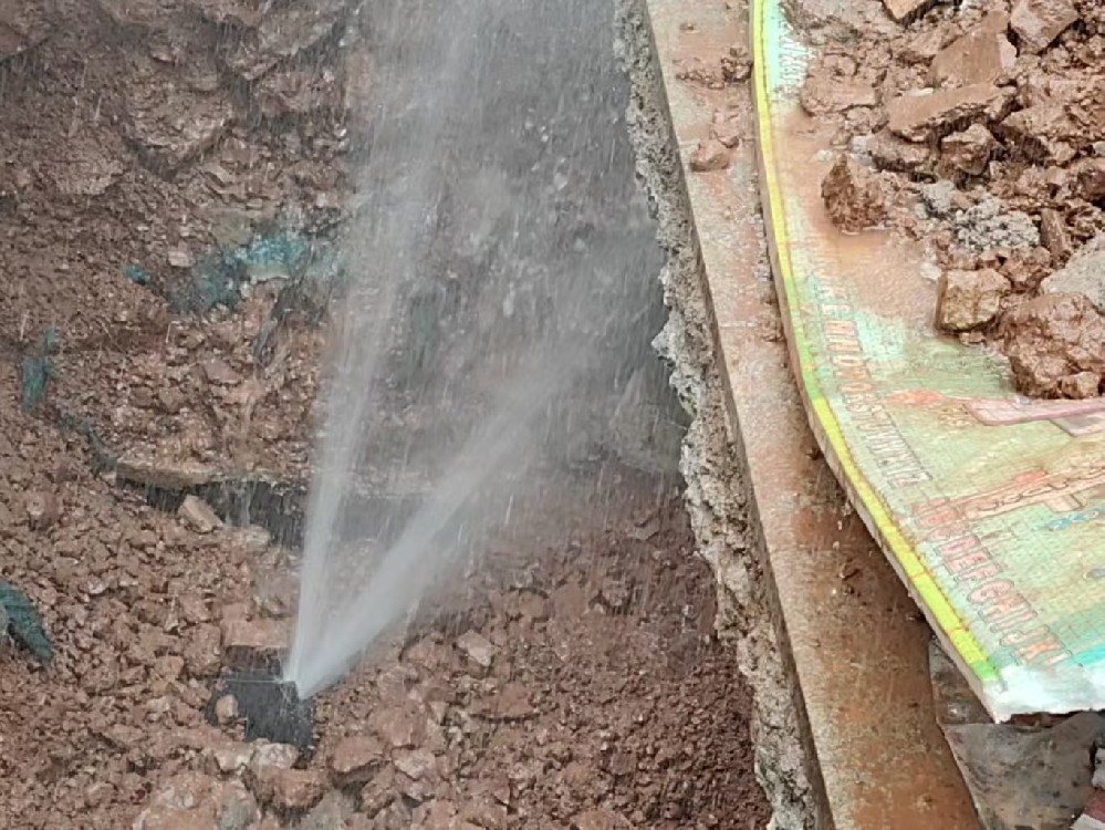 消防水管漏水检测定点开挖—淇滨